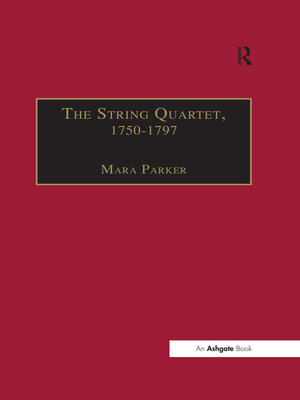 cover image of The String Quartet, 1750–1797